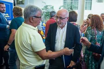Acuerdo político entre NC, PSOE y Podemos para el Gobierno de Gran Canaria (Foto TA)